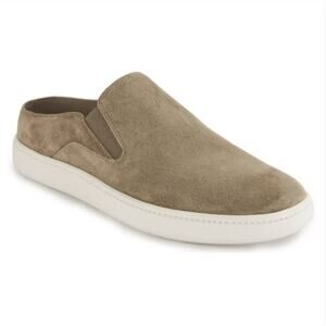 Vince Verrell Slip-On Suede Sneaker in Woodsmoke Size 8